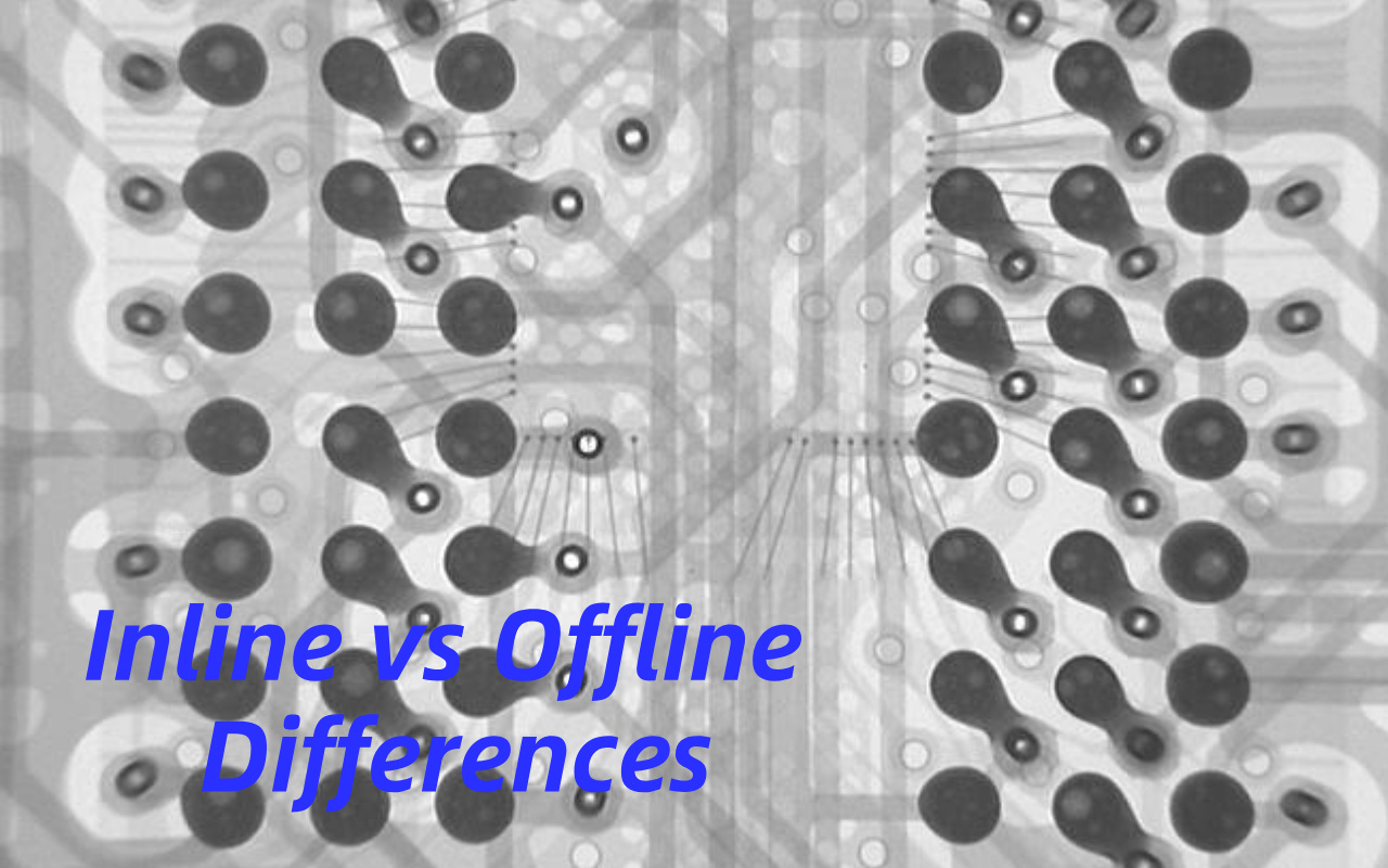 1. Inline vs Offline X-ray Why Choosing the Wrong One Is Costly 1. Radiografia in linea e offline Perché scegliere quella sbagliata è costosa