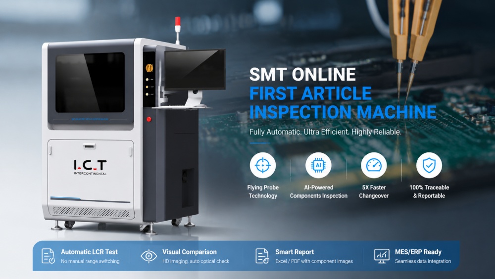 SMT Online First Article Inspection Machine SMT Primo articolo online di ispezione online