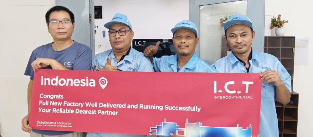 I.C.T Technical Support in Indonesia. I.C.T supporto tecnico in Indonesia.