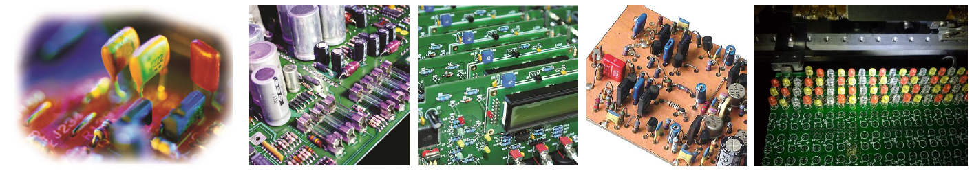 Application of Radial insertion machine Applicazione della macchina per l'inserimento radiale