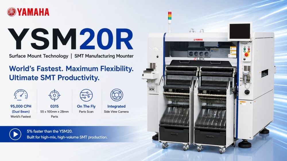 YSM20R Yamaha Modular Smt Line Chip Mounter Machine YSM20R Macchina per il montaggio dei chip della linea modulare Smt Yamaha