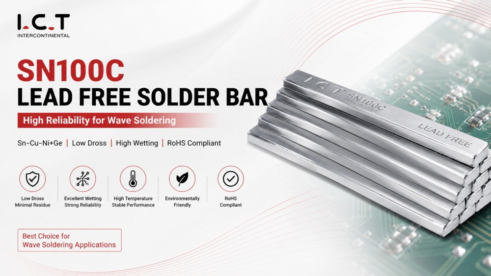 SN100C Lead Free Solder Bar Barra saldante senza piombo SN100C
