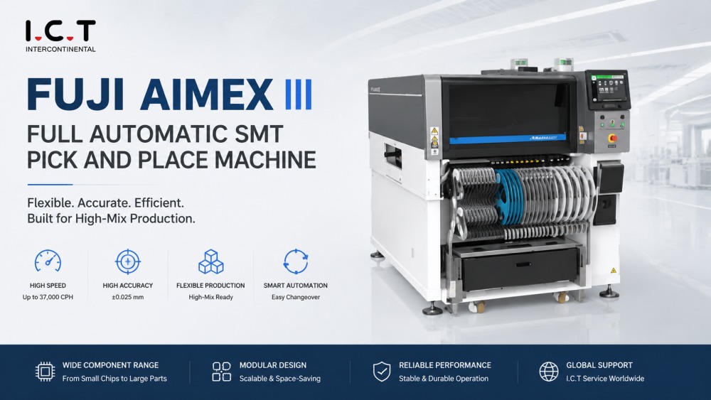 FUJI AIMEX III Smt Pick And Place Machine Macchina pick and place FUJI AIMEX III Smt