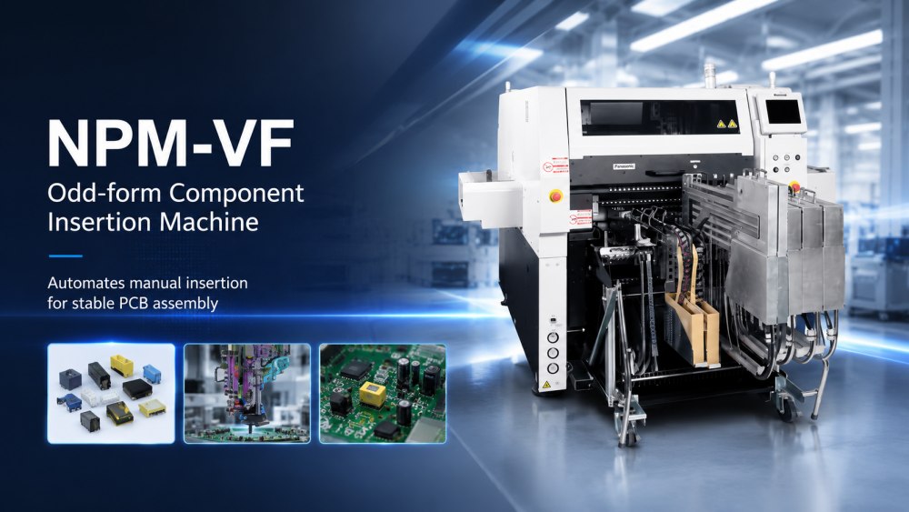 Odd-form Component Insertion Machine NPM-VF Macchina per l'inserimento di componenti a forma dispari NPM-VF