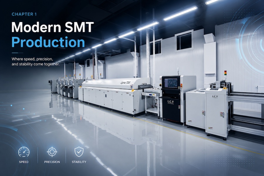 2-01 1. Why SMT Pick and Place Machines Matter in Modern PCB Assembly 2-01 1. Perché le macchine SMT Pick and Place sono importanti nell'assemblaggio moderno PCB