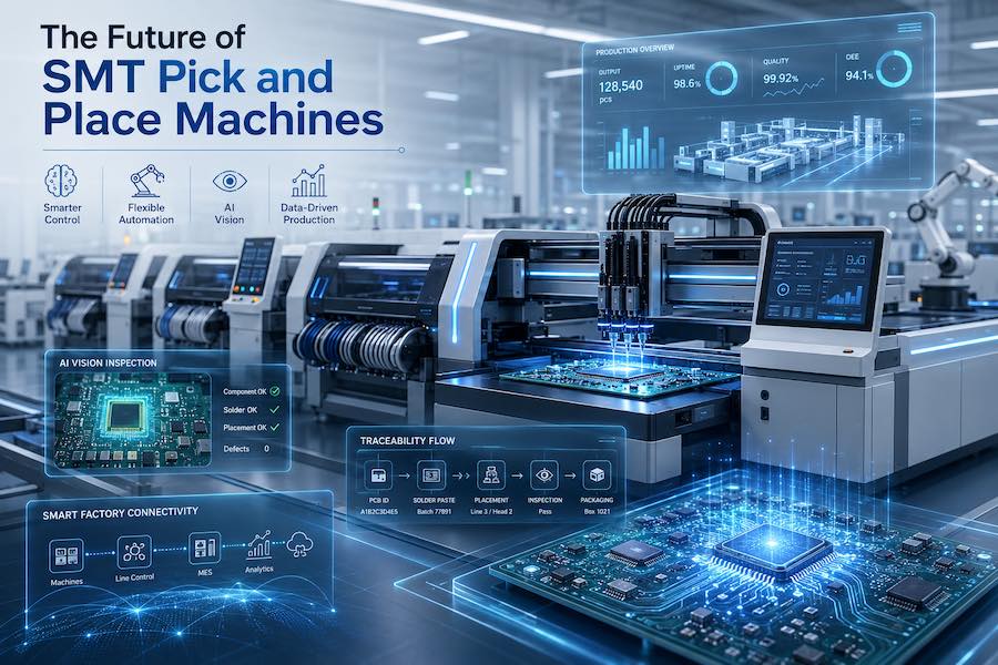 2-12 The Future of SMT Pick and Place Machines 2-12 Il futuro delle SMT macchine pick and place