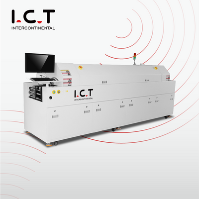 I.C.T-S6 |Conveniente forno a riflusso a 6 zone SMT senza piombo, prezzo basso