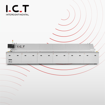  I.C.T-L8 |SMD Forno per Saldatura a Rifusione SMT Macchina per la Linea SMT