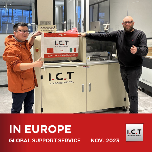 Espansione globale: I.C.T porta la competenza di SMT in Europa
