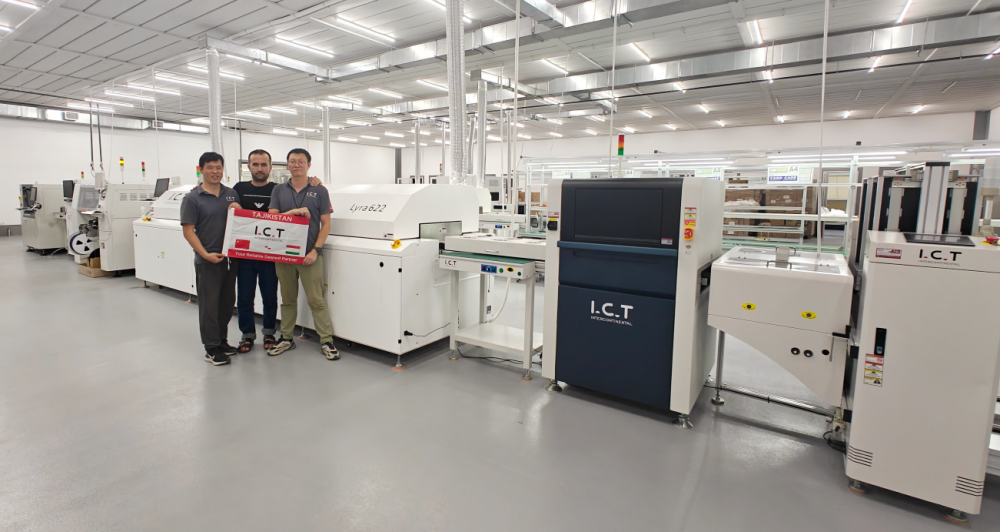 I.C.T LED linea di produzione