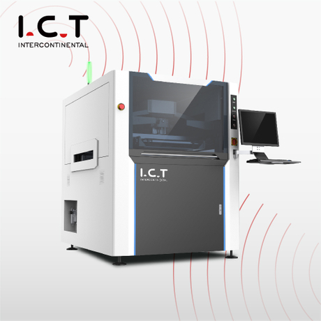 I.C.T |SMT linea standard automatica PCB macchina per la stampa di paste saldanti