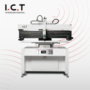 I.C.T |SMT stampino Macchina da stampa manuale per schermo semiautomatico per pasta saldante