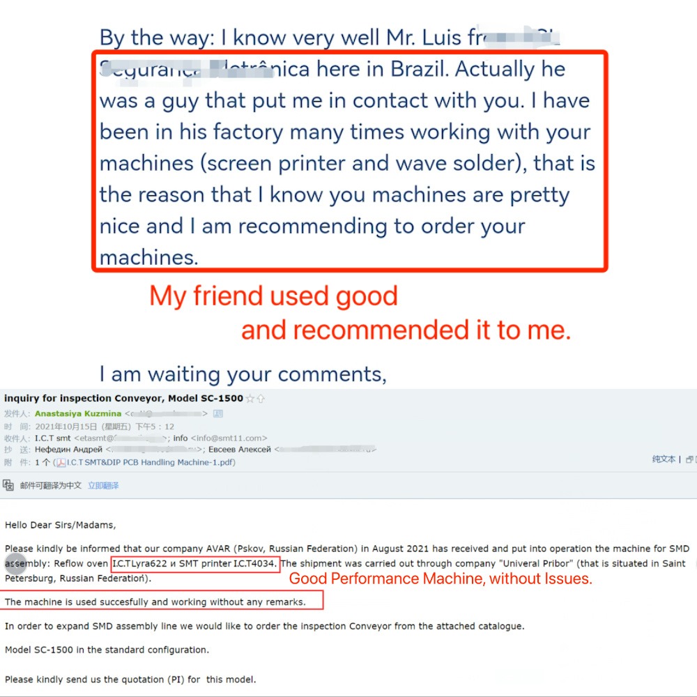 I.C.T PCBA automatica THT Saldatrice ad onda selettiva online da Shenzhen Cina 
