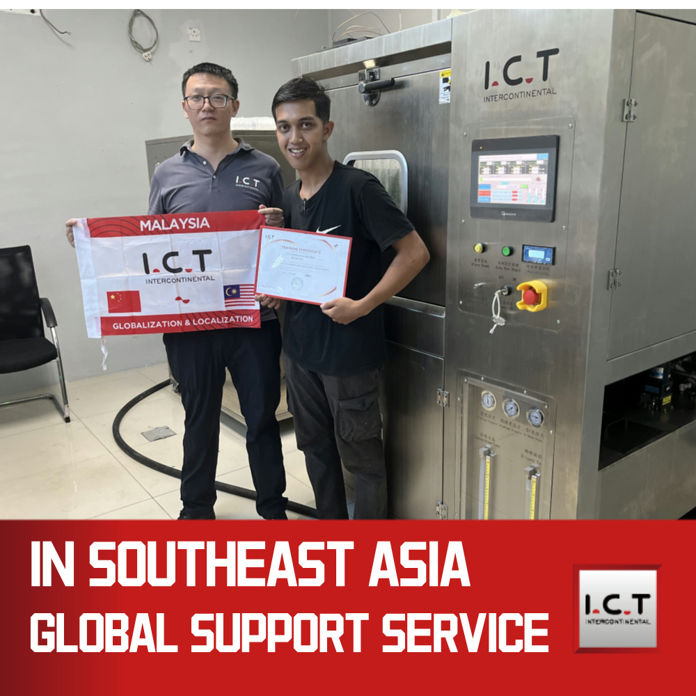 I.C.T Leader in Cina SMT Aspirapolvere PCB Macchina per la pulizia delle tavole 