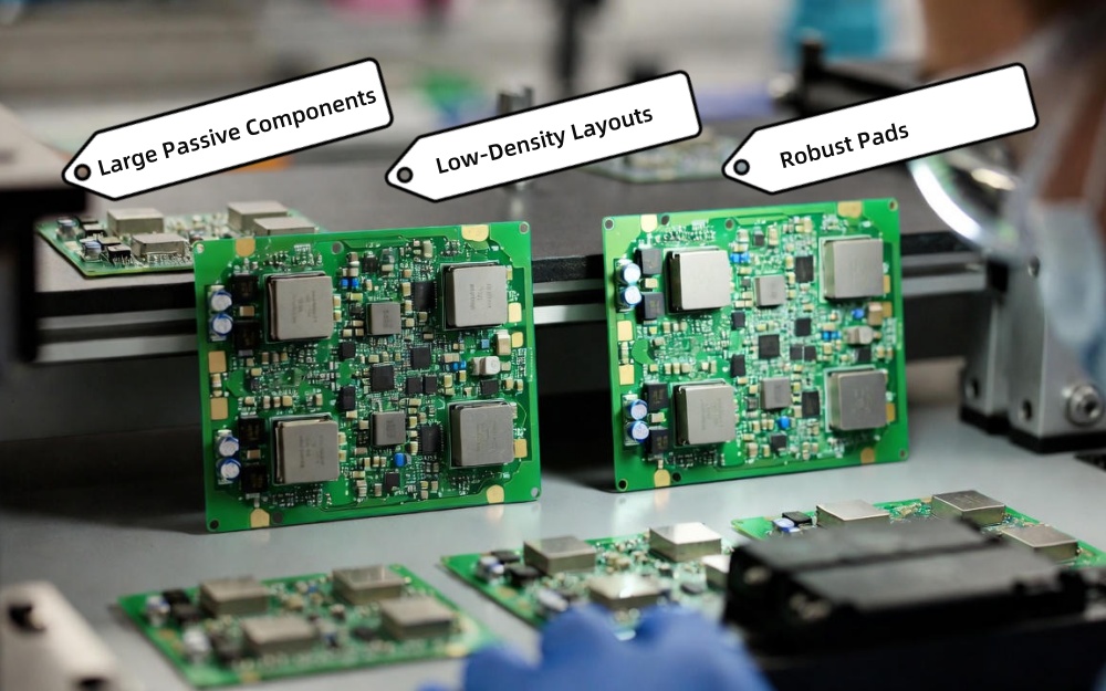 Disegni SMT estremamente semplici o con passo ampio