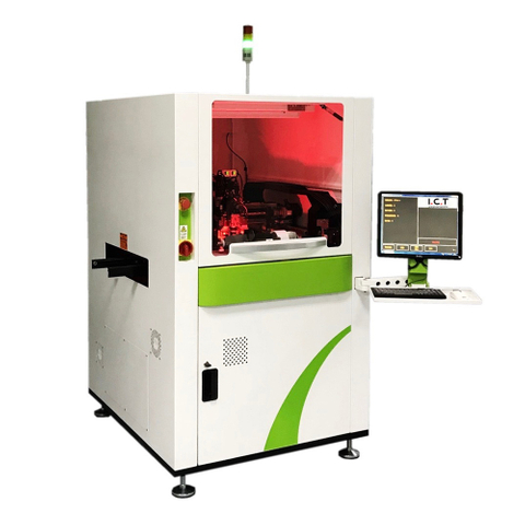 I.C.T |Etichettatrice automatica transfer SMT a 4 teste multifunzione