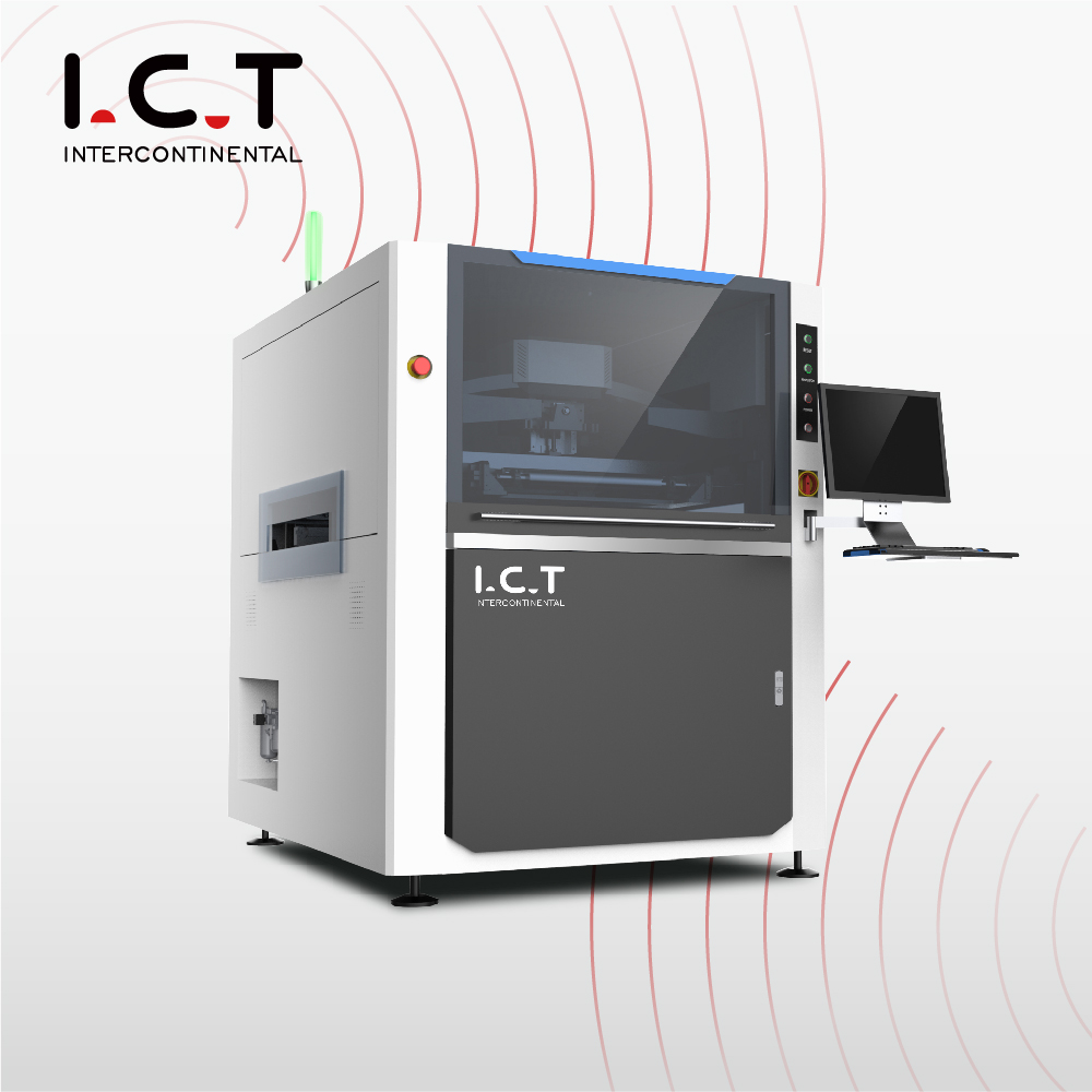 I.C.T-5151 |Pasta saldante PCB SMT Macchina serigrafica completamente automatica per LED
