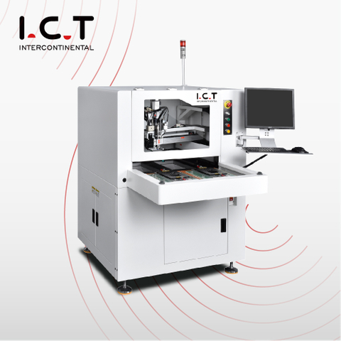 I.C.T |PCB Macchina da taglio 0,6-1,5 mm Router CNC Depaneling PCB's 