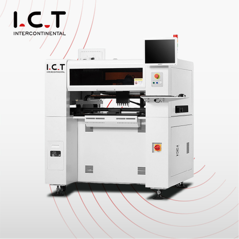 I.C.T |Linea PCB automatica di macchine di assemblaggio Pick and Place SMT 