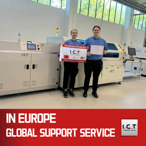 I.C.T | Prezzo cambio automatico 500mm Smt PCB Trasportatore SMT