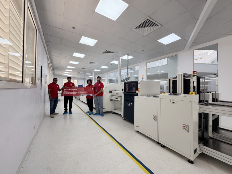 I.C.T linea smt in Arabia Saudita