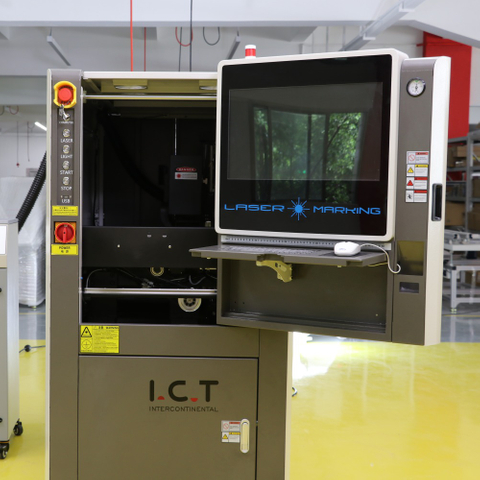 I.C.T | Macchina per marcatura e stampa laser con lampadina a LED in fibra chiusa