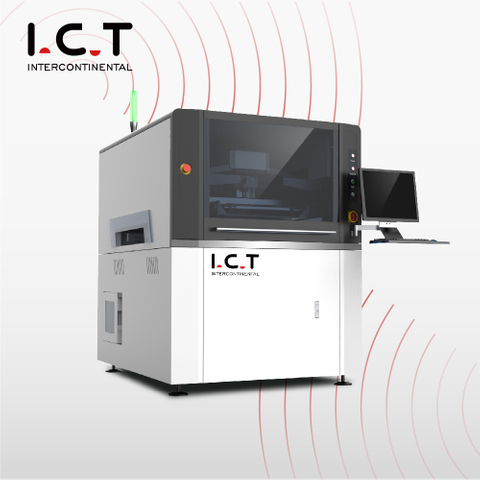 I.C.T |stampante per stencil pasta saldante ad alta precisione SMT stampante per stencil stampante automatica PCB