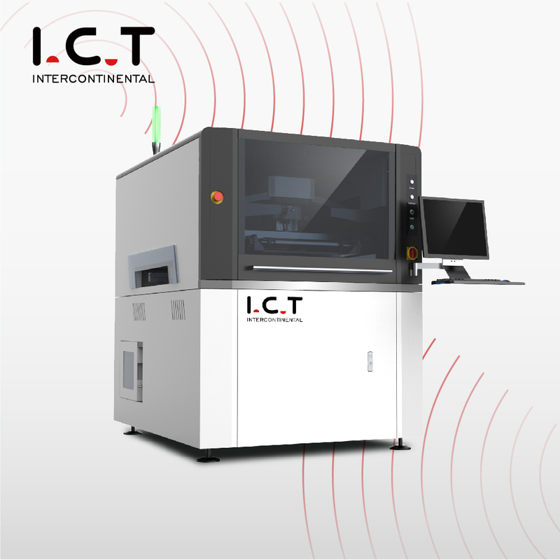I.C.T |SMT stampante completamente automatica per pasta saldante per serigrafia SMD