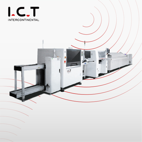 I.C.T |Macchina di linea SMT SMD completamente automatizzata