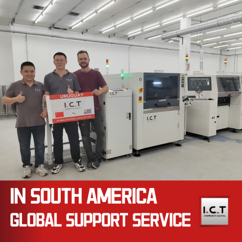 I.C.T | Ispezione automatizzata degli impilatori di pannelli smt Trasportatore SMT