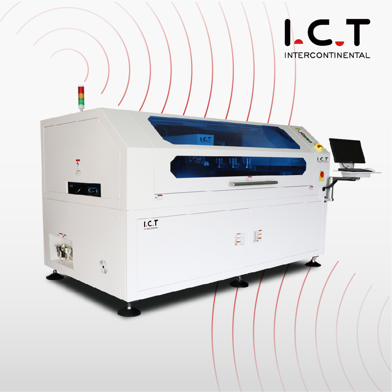 I.C.T |PCB SMD SMT stampante per stencil Macchina serigrafica da 1,2 metri