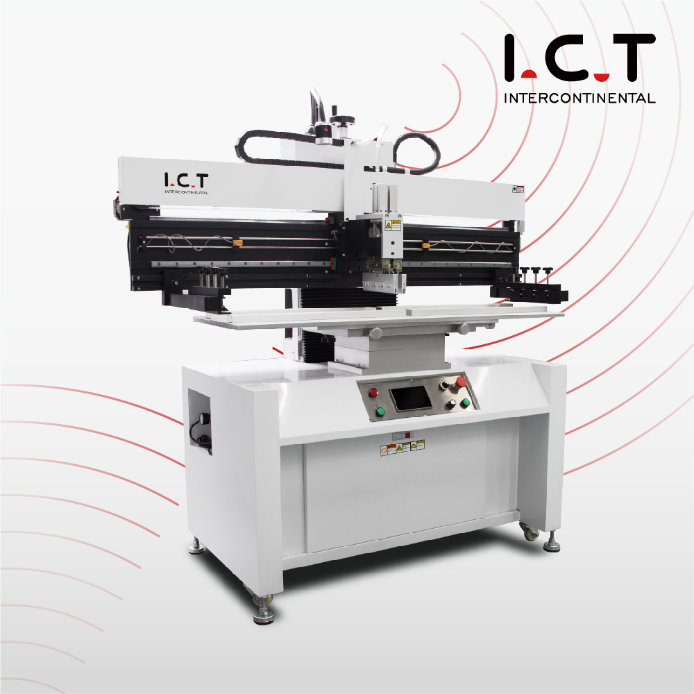 P12 ICT Semi Automatica stampino Stampante SMT PCB Macchina da stampa semiautomatica per incollaggio