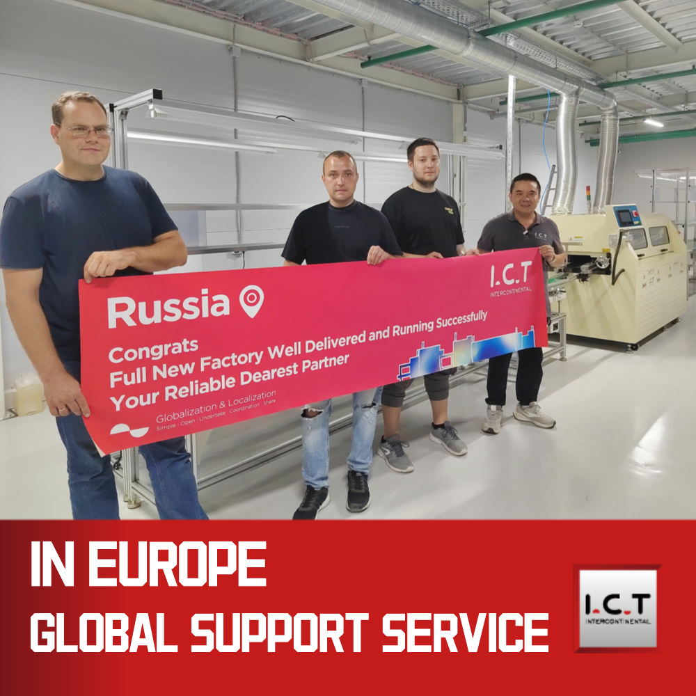 I.C.T | Saldatrice ad onda senza piombo a doppia piattaforma per Iphone