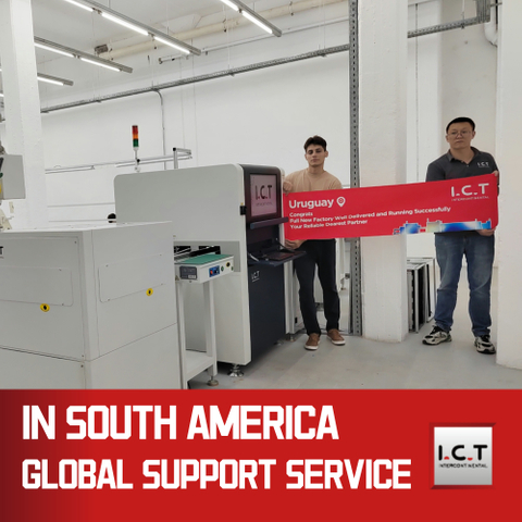 I.C.T X-7100 | Macchina per l'ispezione a raggi X automatica offline SMT PCB