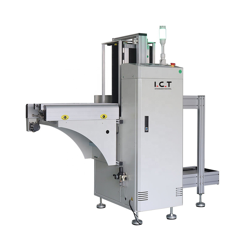 I.C.T |Fabbrica di passaggi e guasti PCB per scaricatore automatico di circuiti stampati a forma di L in Cina