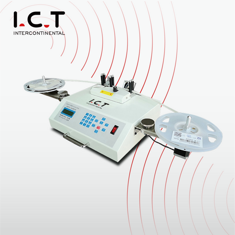 I.C.T |Contatore elettronico automatico per componenti di parti di chip per bobina Smd