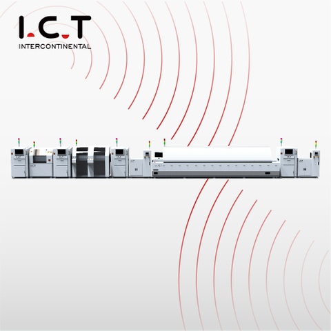 I.C.T |Scheda grafica completa Smd led SMT produzione linea SMT In comodato d'uso