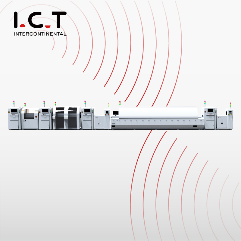 I.C.T |LED macchina semiautomatica per catena di montaggio lampadine