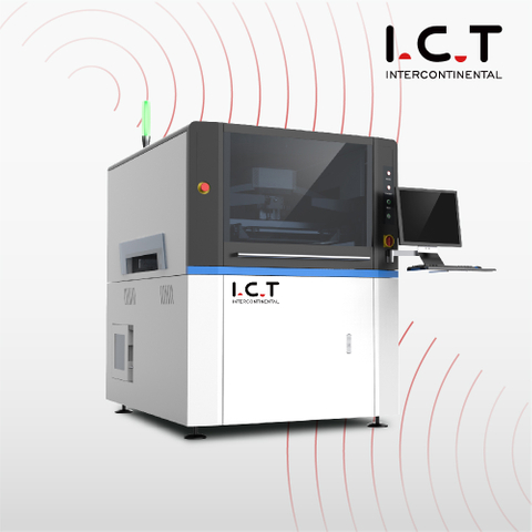 Schermata SMT PCB completamente automatica stampino Macchina da stampa Modello automatico I.C.T-5151 