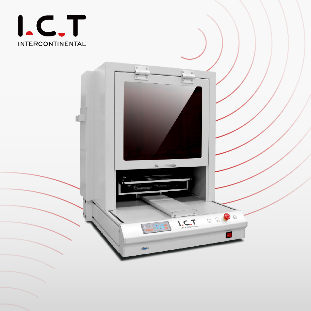 I.C.T丨PCB macchina automatica per l'erogazione di incollatrici a spruzzo di rivestimento per SMT display a led