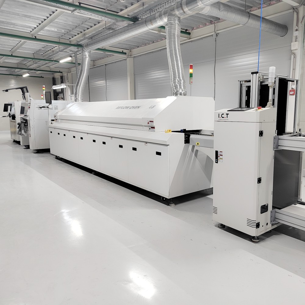 I.C.T | Profilatore termico ad alta precisione LED Forno di rifusione, Fornitore di forni di rifusione