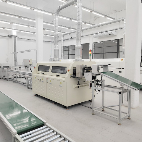 I.C.T | Saldatrice ad immersione per scambiatore di calore PCB Saldatrice ad onda THT Macchina