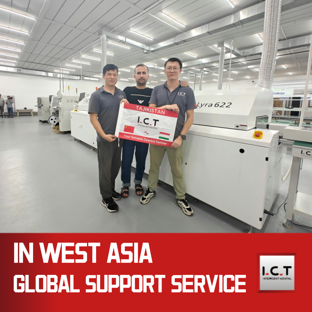 I.C.T | Profilatore termico ad alta precisione LED Forno di rifusione, Fornitore di forni di rifusione