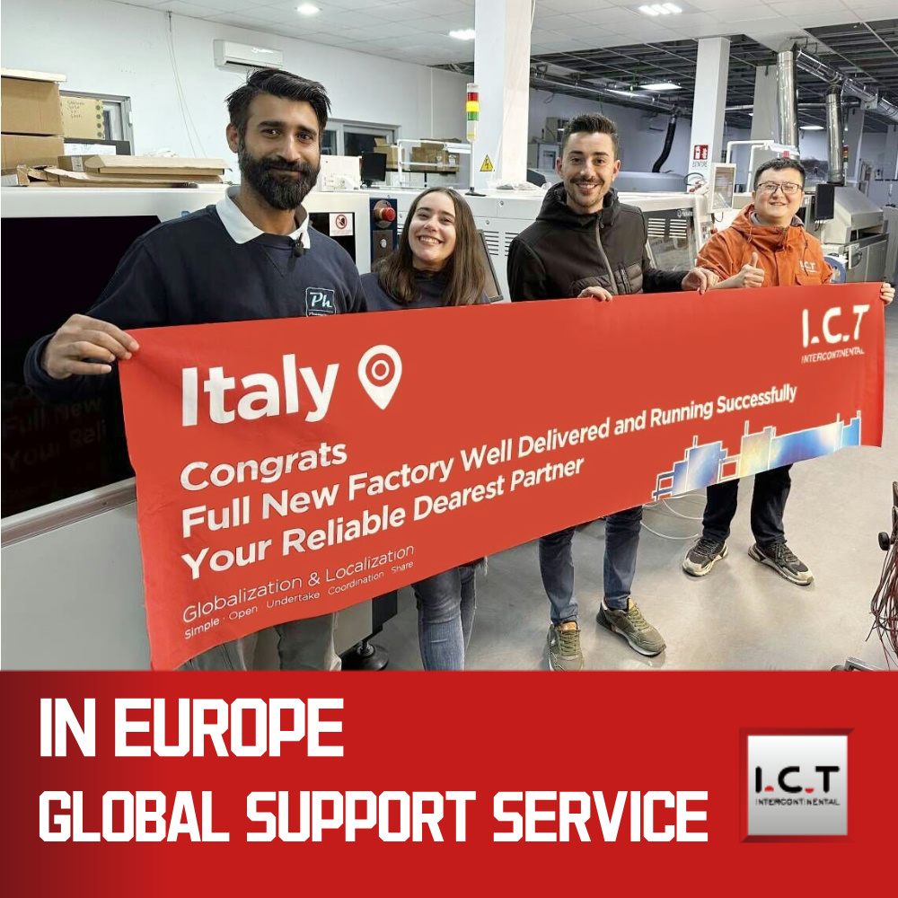 I.C.T | SMT linea standard automatica PCB macchina per la stampa di paste saldanti