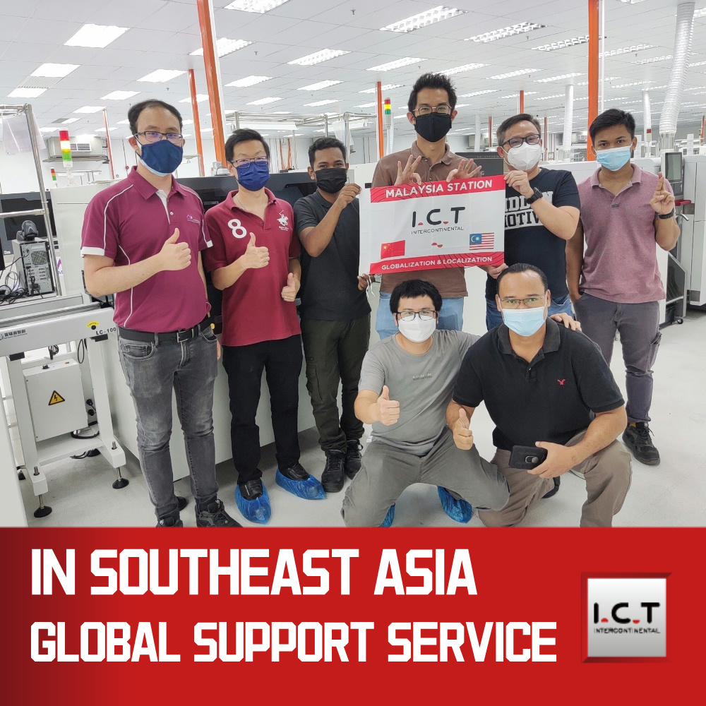 I.C.T | PCB SMT Stampante Stampante automatica per pasta saldante