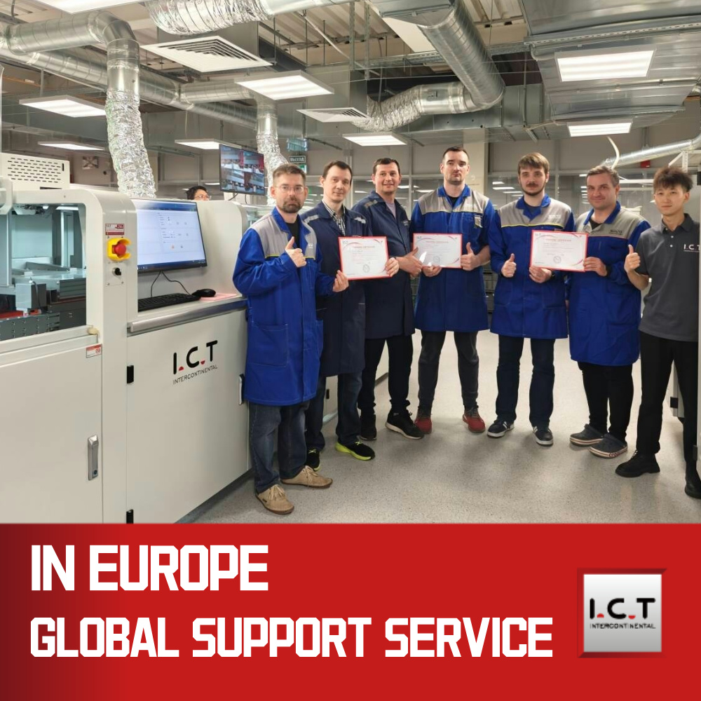 I.C.T Saldatrice professionale ad onda selettiva per PCB con CE 