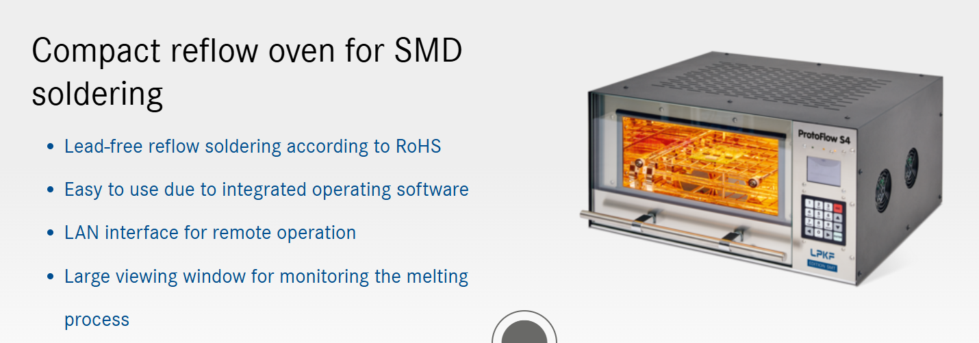 Saldatrice a rifusione LPKF ProtoFlow S