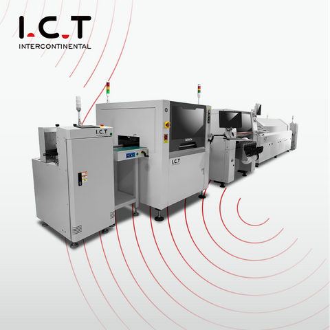 I.C.T |Linea di assemblaggio per la produzione di moduli Led Smt
