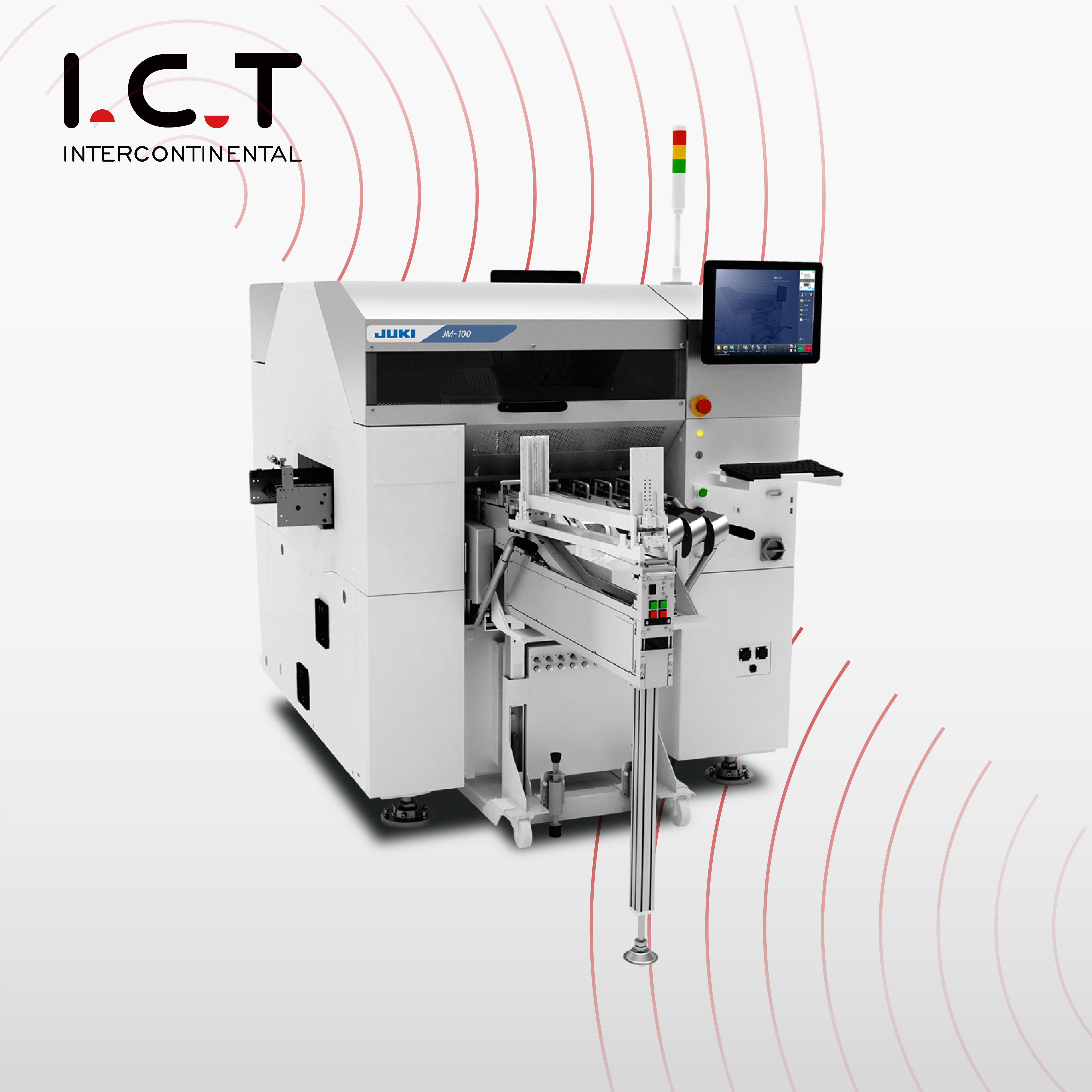 JUKI JM-20 |Attrezzatura per l'inserimento di componenti automatizzati DIP Inseriscitrice di moduli dispari per assemblaggi di PCB