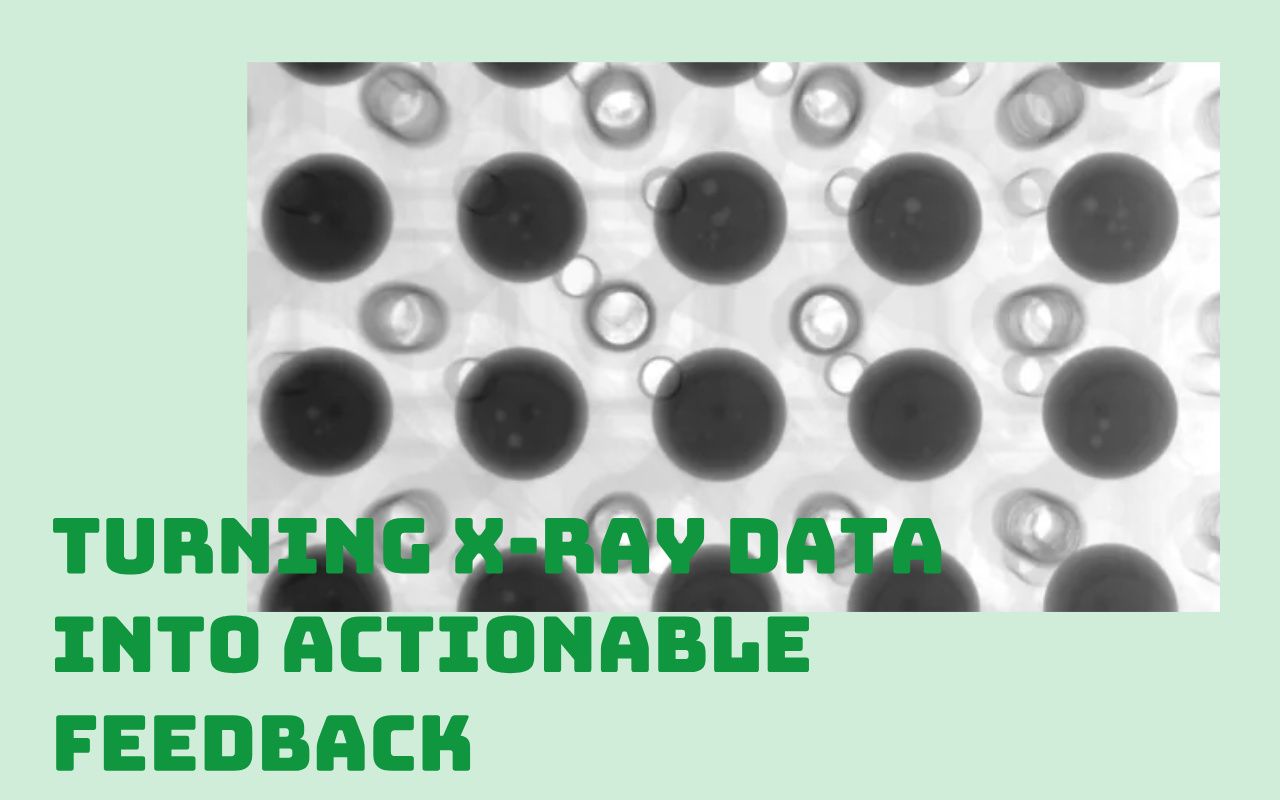 5. Ciclo di feedback pratico dei raggi X nella produzione reale